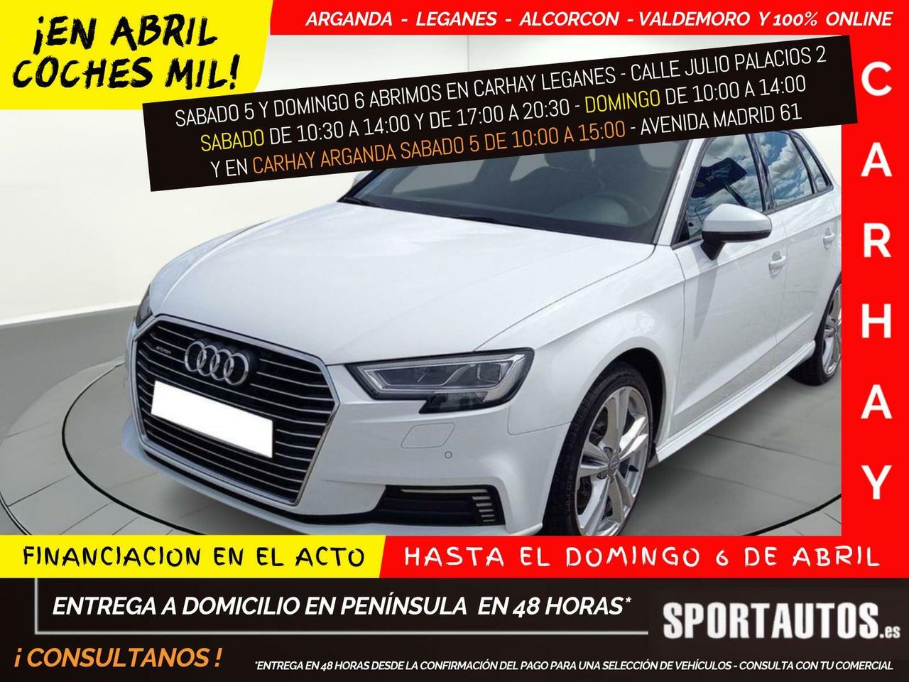 Arcai formacion arganda  de segunda mano - audi a3 2020 /