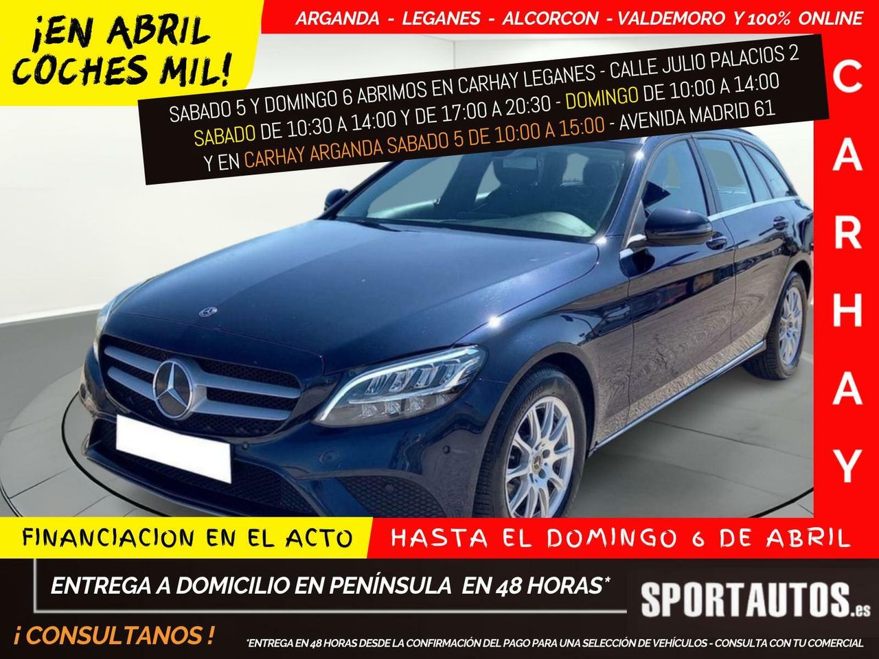 Mercedes clase c control de velocidad  de segunda mano - mercedes clase c 2019 /