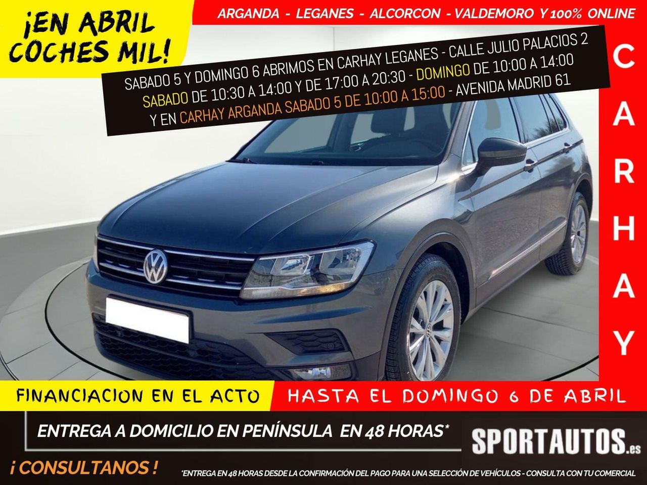 Historiales  de segunda mano - volkswagen tiguan 2019 /