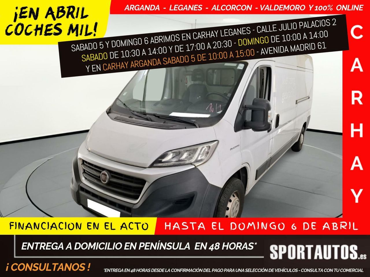 Autocaravana fiat ducato  de segunda mano - fiat ducato 2018 /