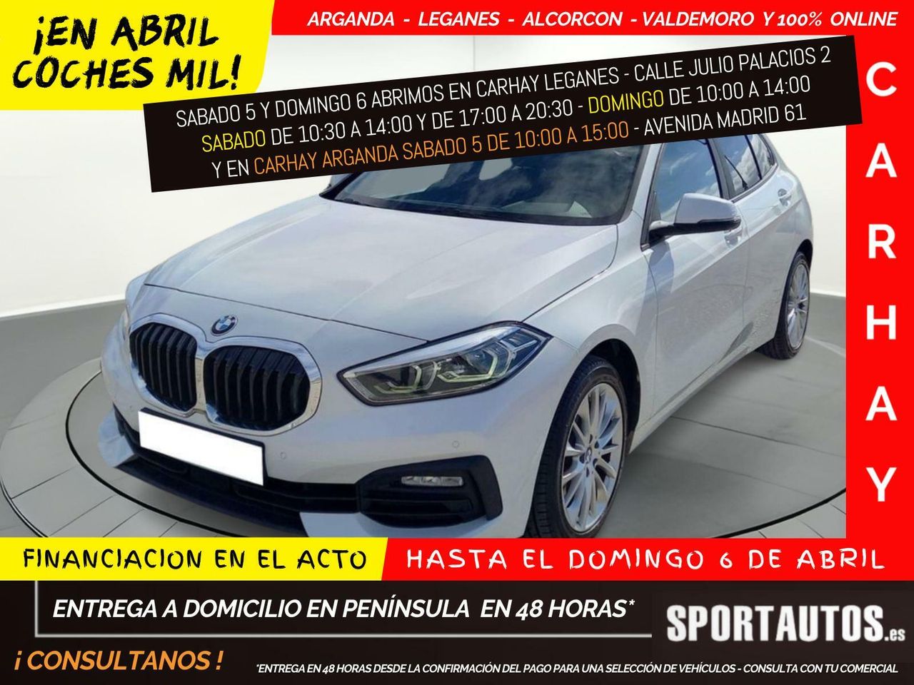 Historiales  de segunda mano - bmw serie 1 2020 /