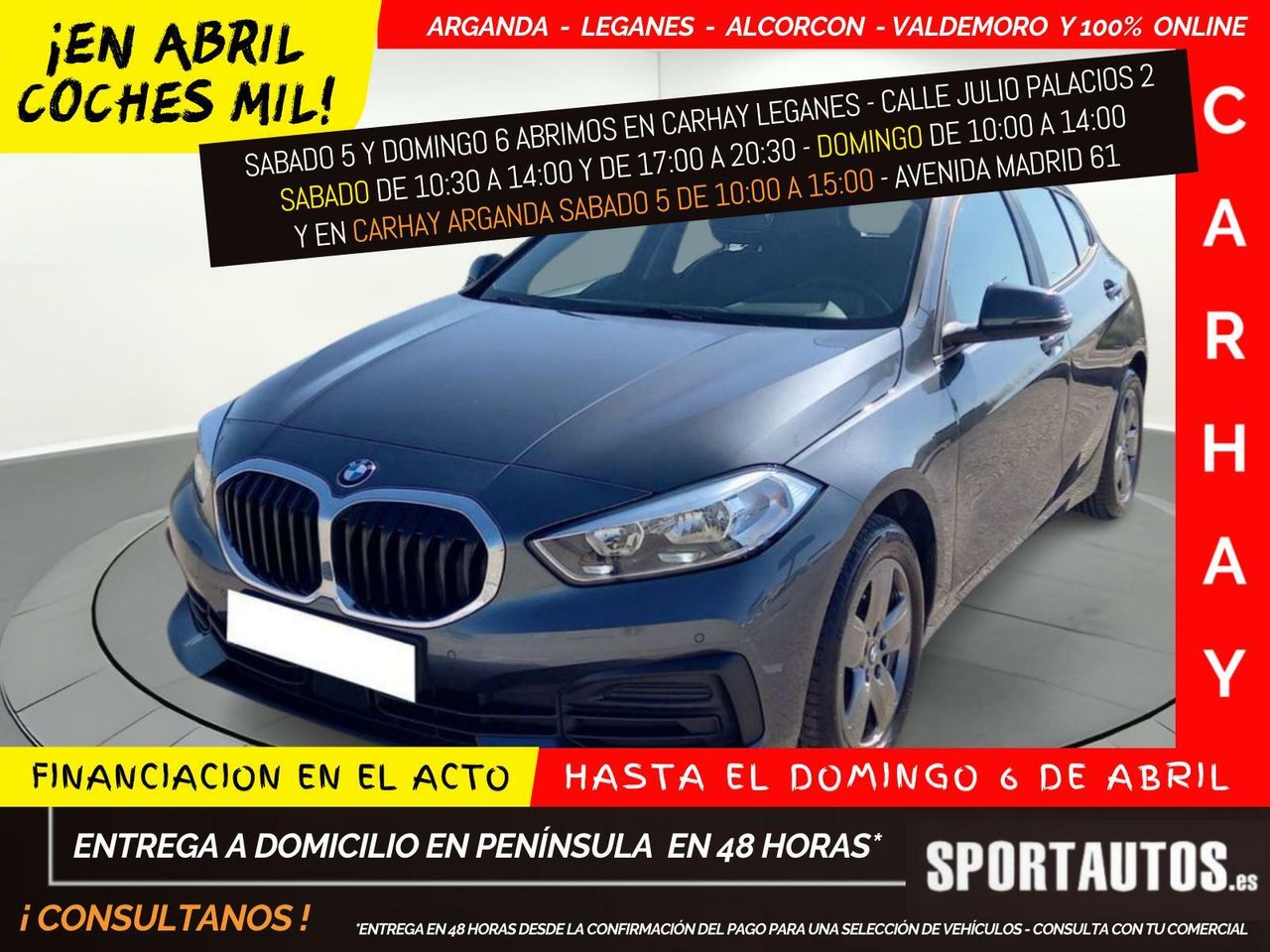 Historiales  de segunda mano - bmw serie 1 2019 /