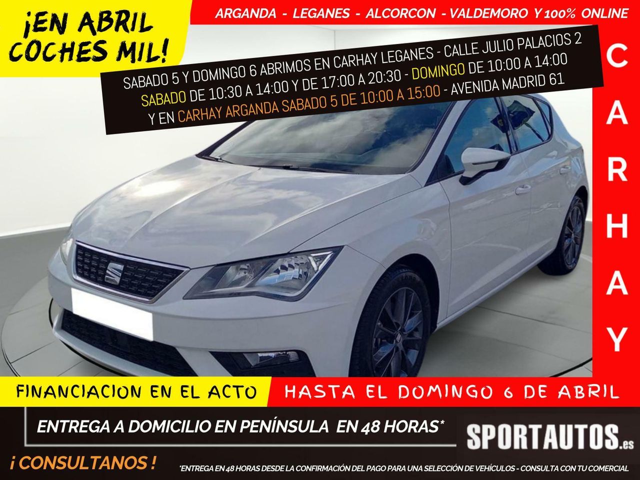 Videncia te mostrara  - seat leon 2018 /