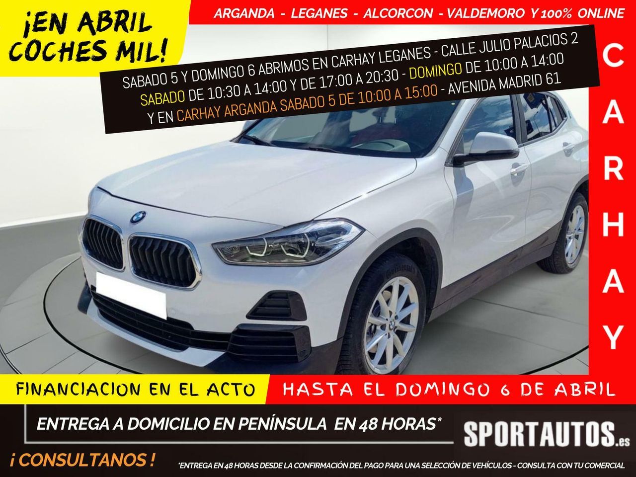 Bmw x2 blanco  de segunda mano - bmw x2 2020 /