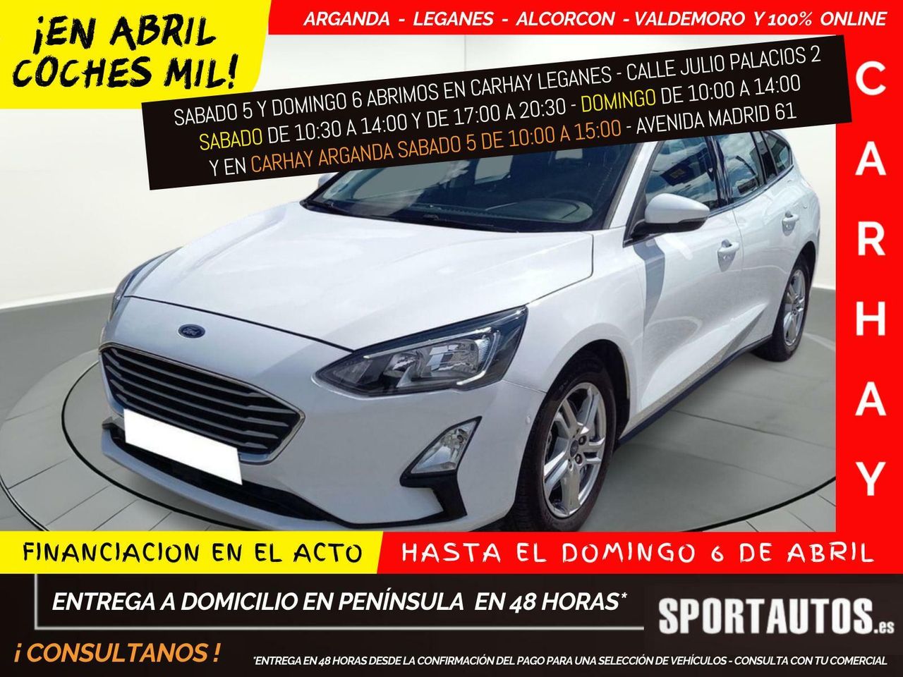 Arcai formacion arganda  de segunda mano - ford focus 2021 /
