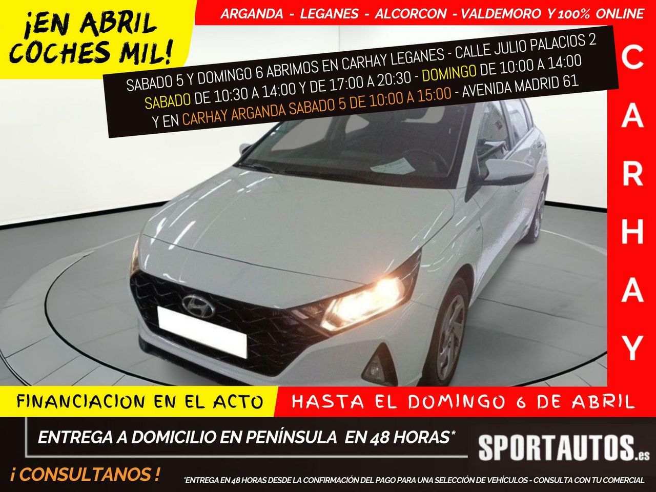 Tucson hyundai 4x2  de segunda mano - hyundai i20 2021 /