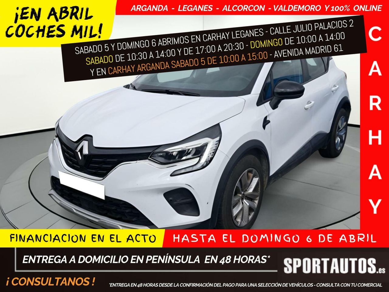 Renault captur garcia de la calzada  de segunda mano - renault captur 2021 /