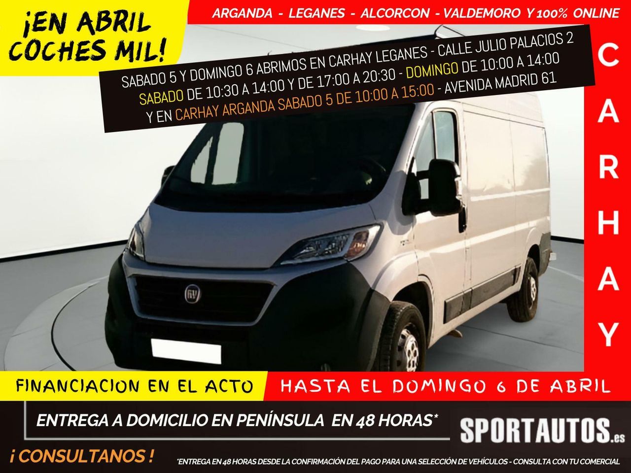 Autocaravana fiat ducato  de segunda mano - fiat ducato 2020 /