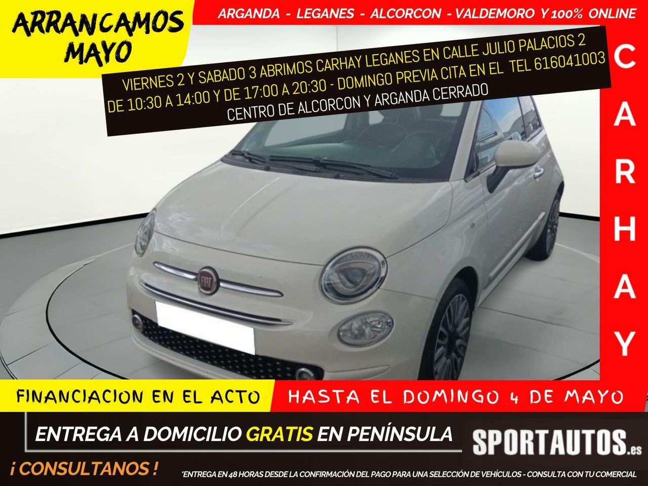 Foto fiat 500 2018 /