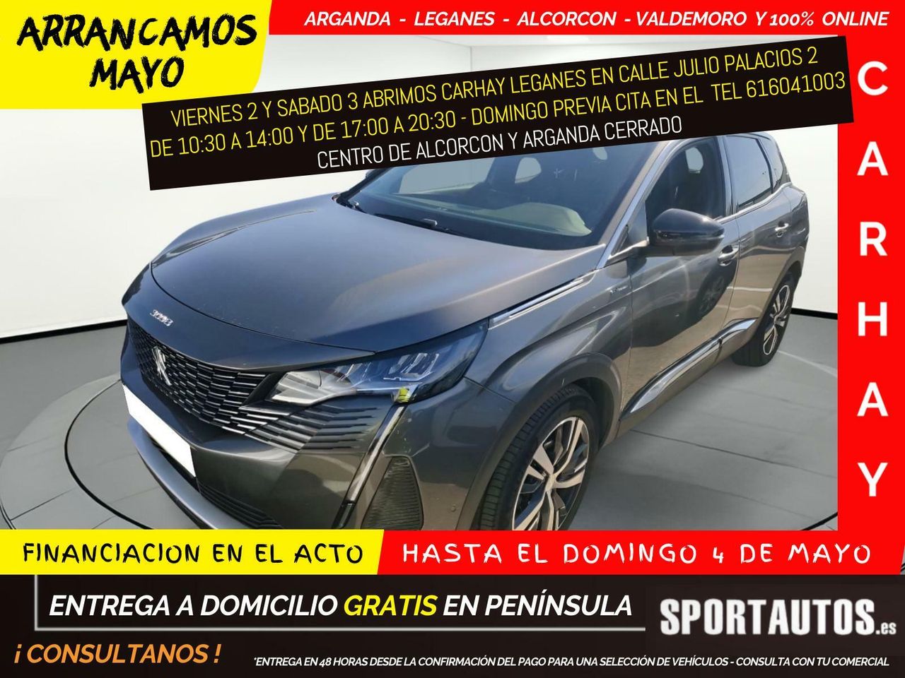 Historiales  de segunda mano - peugeot 3008 2021 /