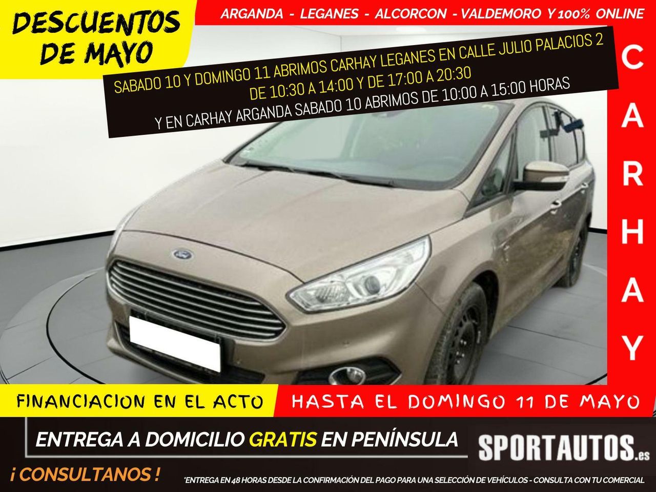 Videntes dudas amorosas  de segunda mano - ford s max 2019 /