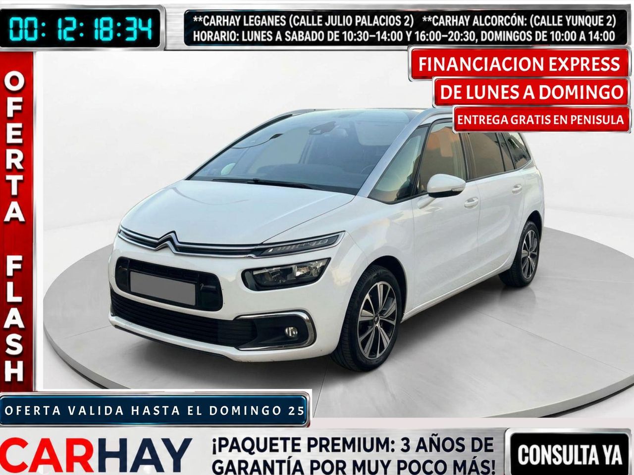 CITROEN GRAND C4 SPACETOURER BlueHDi 96KW (130CV) S&S Live