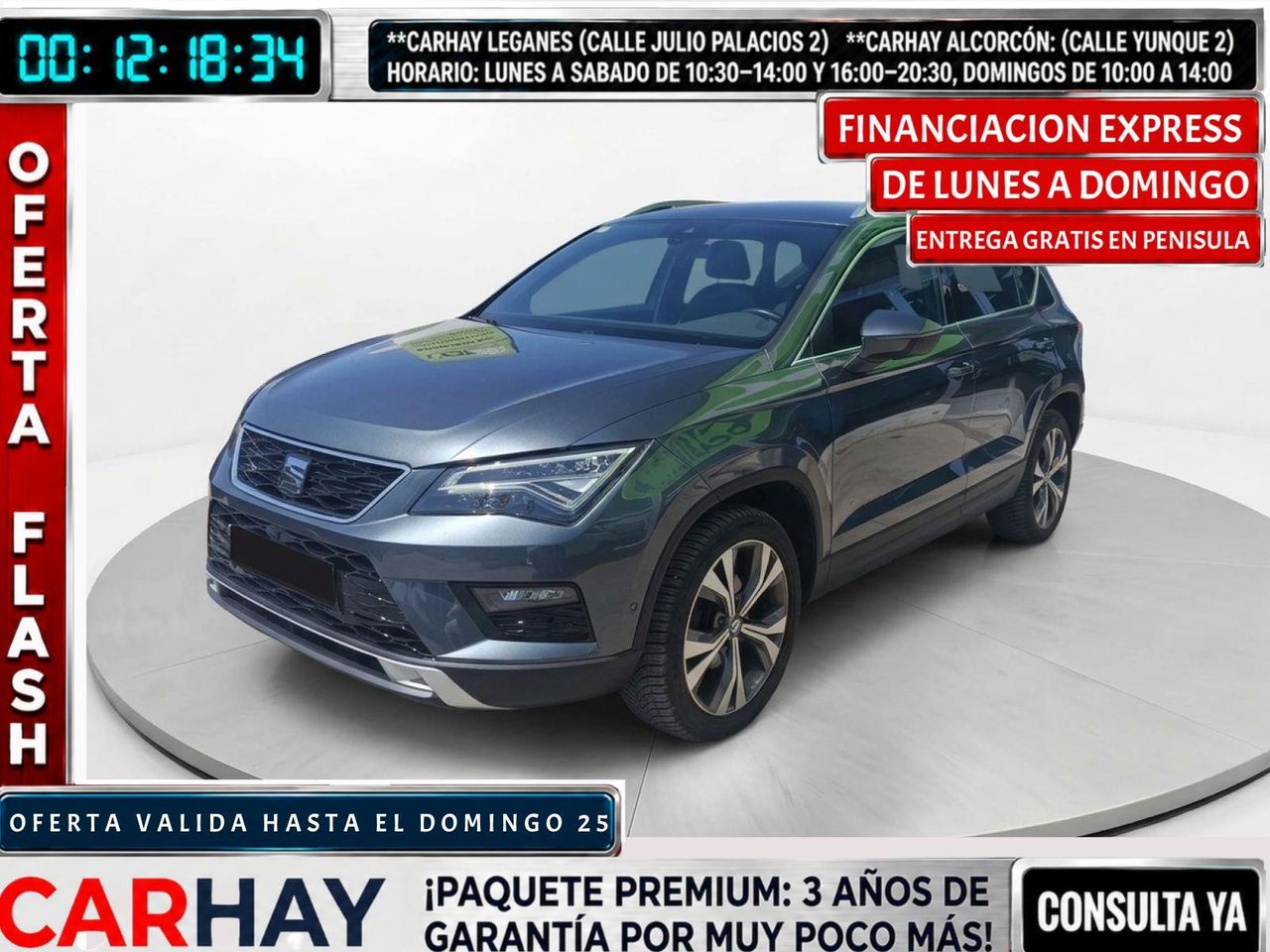 SEAT ATECA 1.6 TDI 85kW (115CV) St&Sp Xcellence Eco