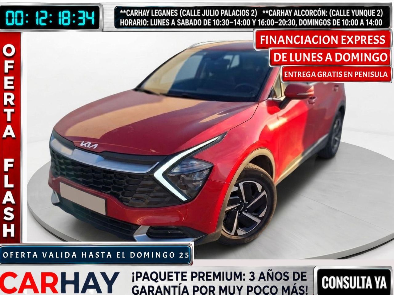 KIA SPORTAGE 1.6 T-GDi HEV 171kW (230CV) Drive 4x2