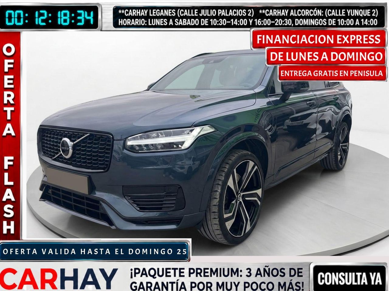 VOLVO XC90 2.0 T8 AWD Recharge R-Design Auto