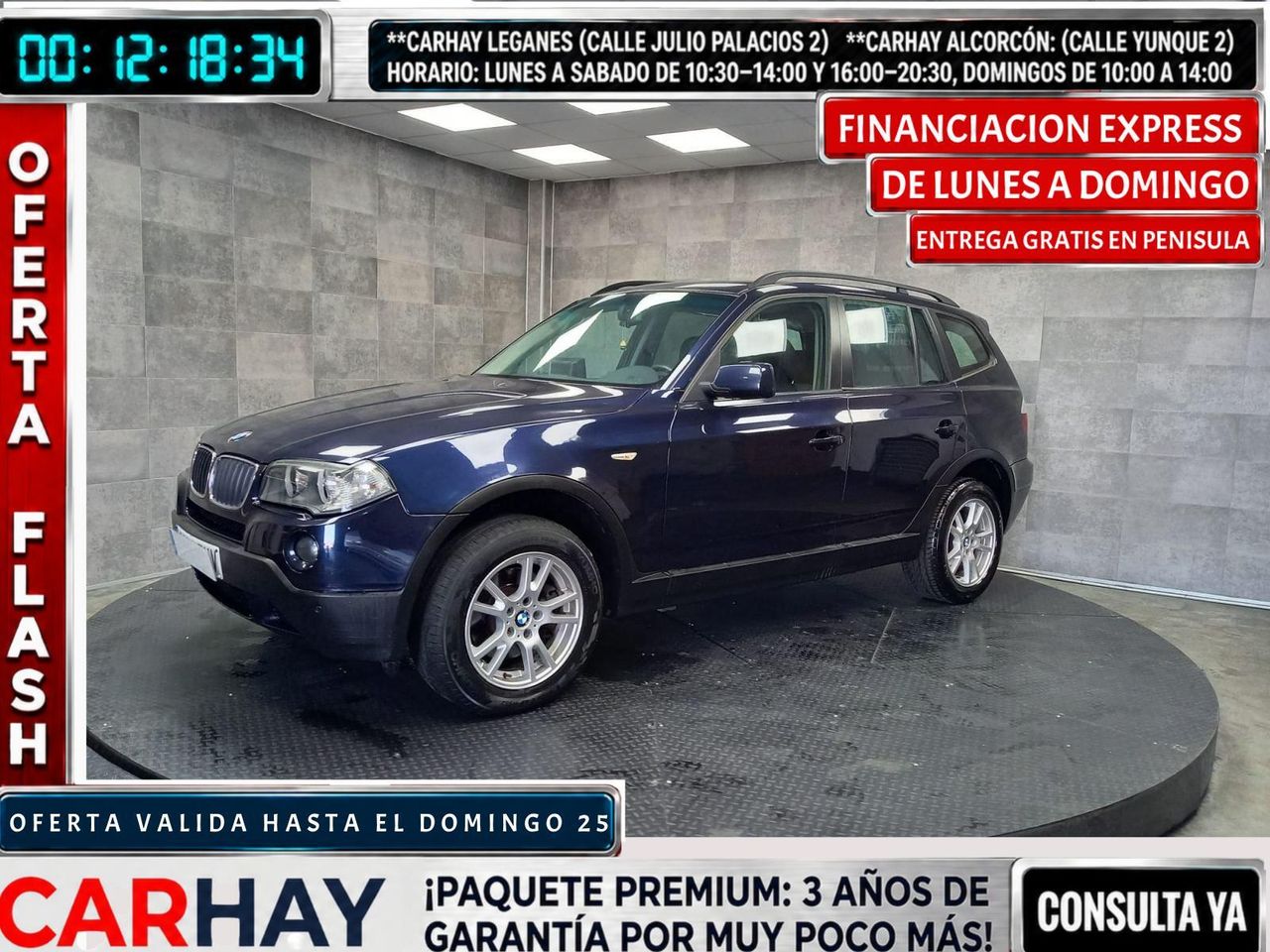 BMW X3 2.0 XDRIVE 150 CV