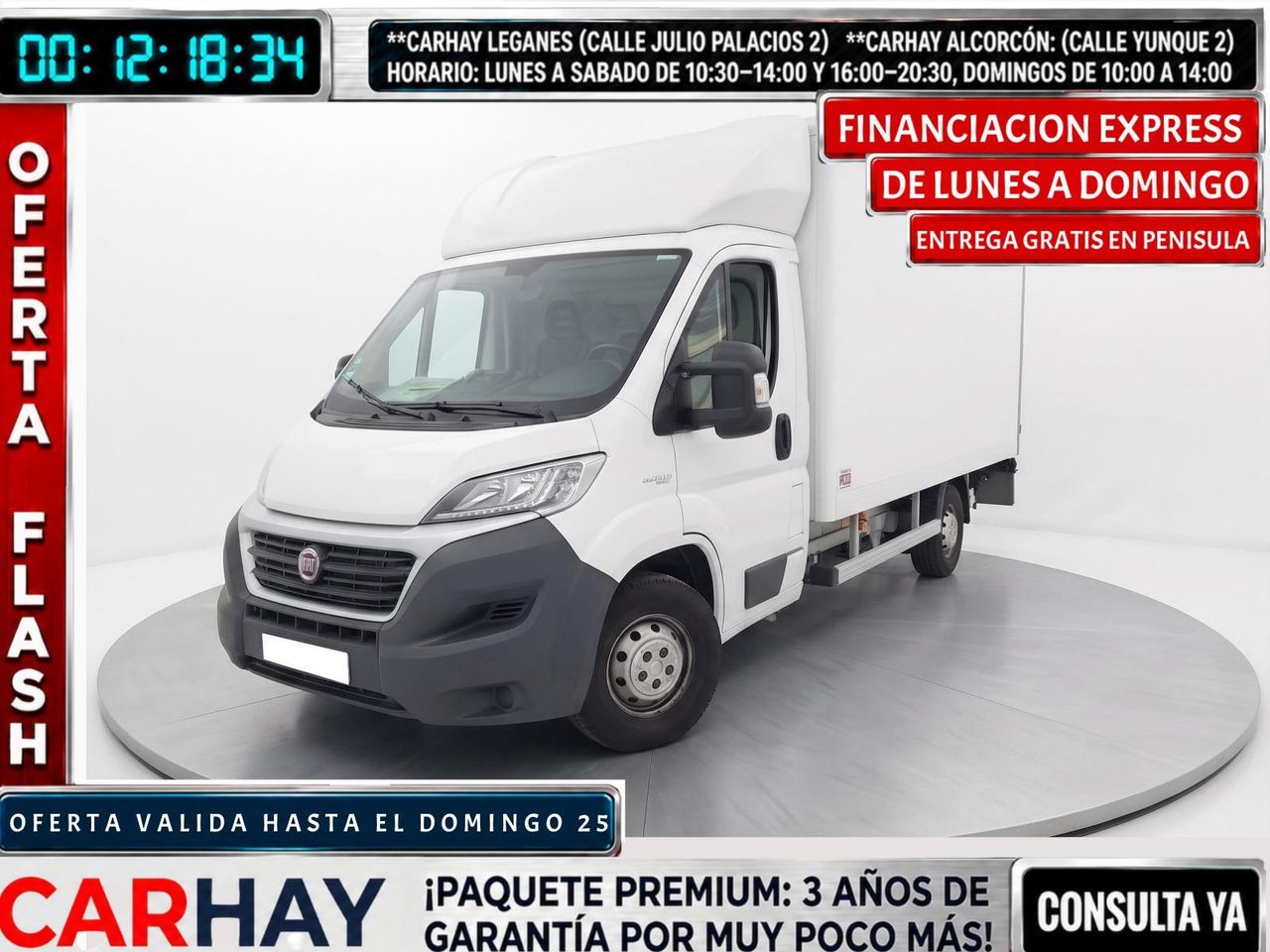 FIAT DUCATO SC VU 2 Chasis Cabina Maxi 3.5 XL 2.3