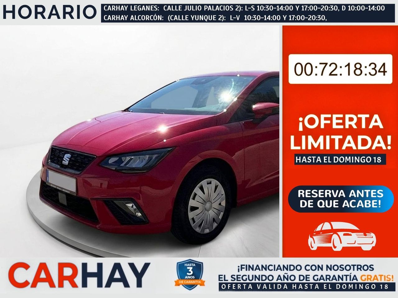 SEAT IBIZA 1.0 MPI 59kW (80CV) Reference Plus