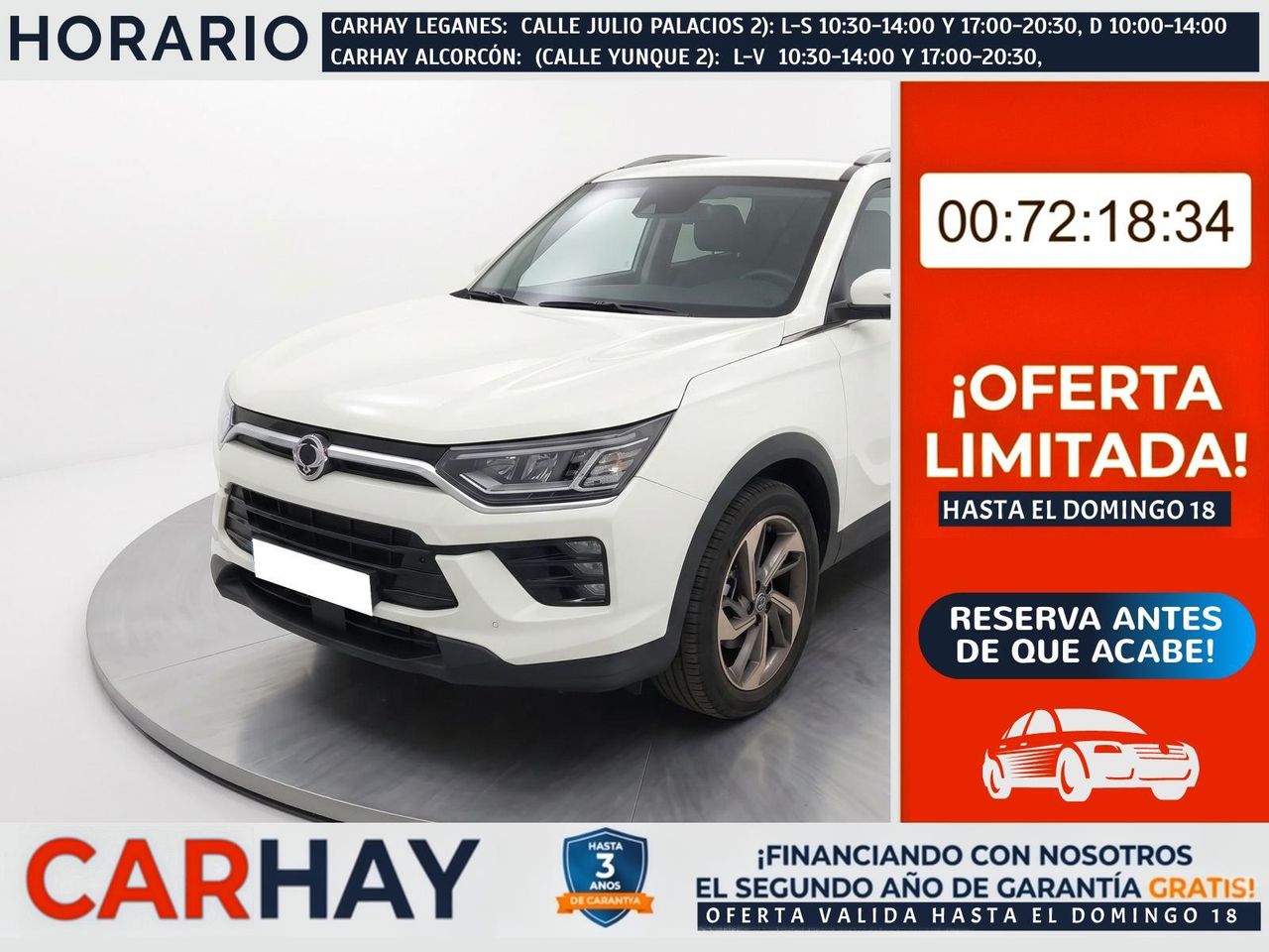 SSANGYONG KORANDO G15T Limited 4x2 L.P