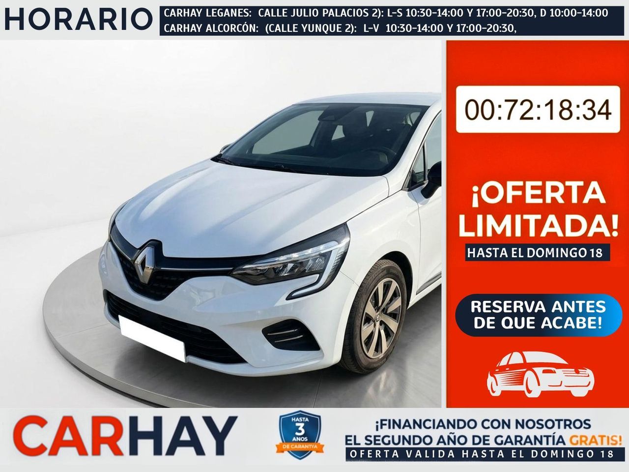 RENAULT CLIO EQUILIBRE BLUE DCI 74KW (100CV)