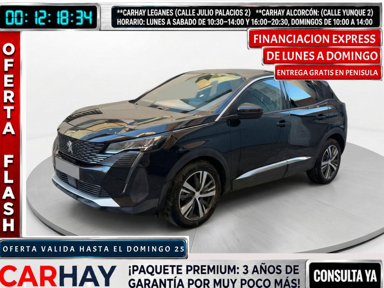 PEUGEOT 3008 HYBRID 180 e-EAT8 Allure Pack