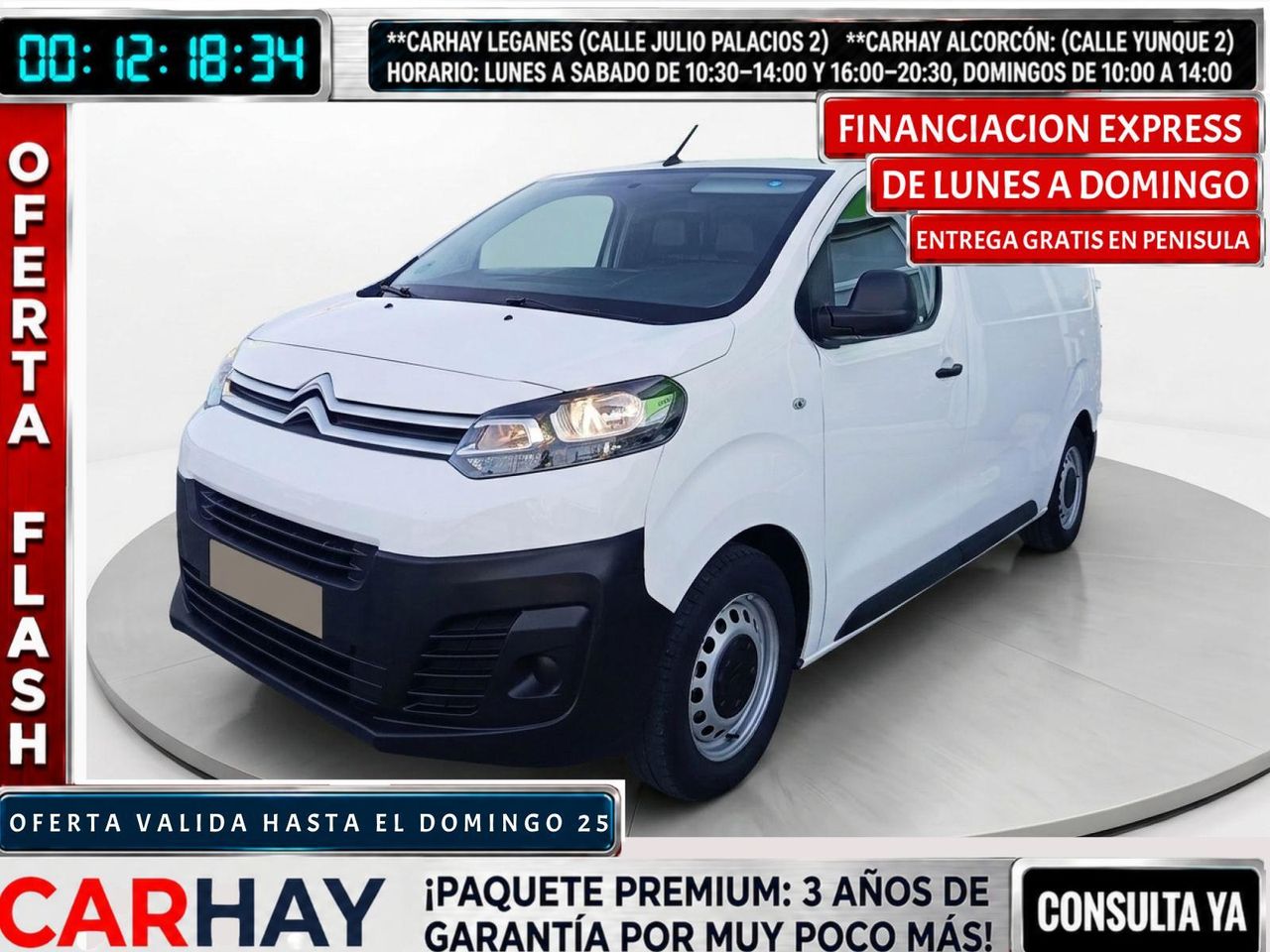 CITROEN JUMPY TALLA M BLUEHDI