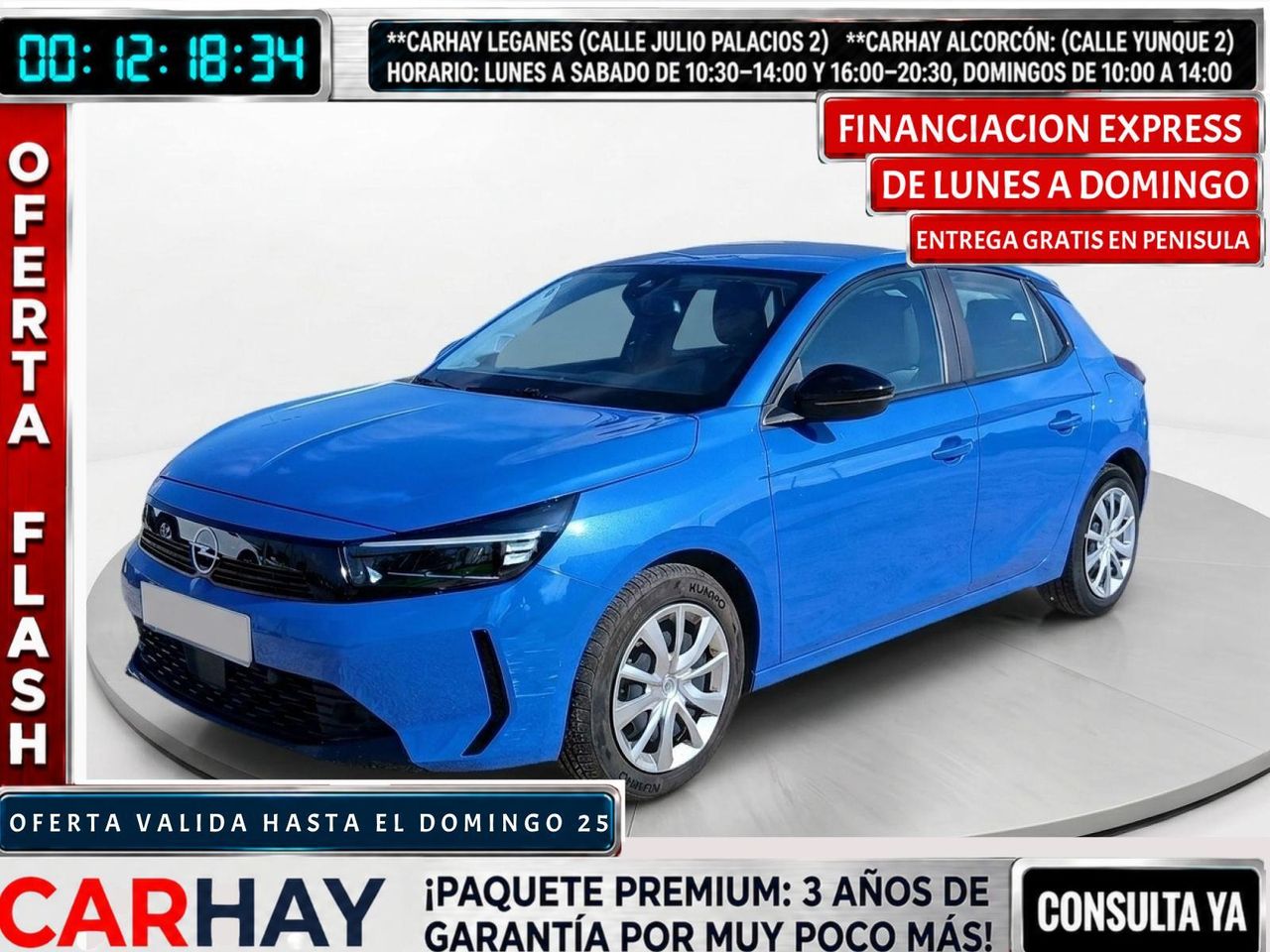 OPEL CORSA 1.2 XEL 55kW (75CV) Edition