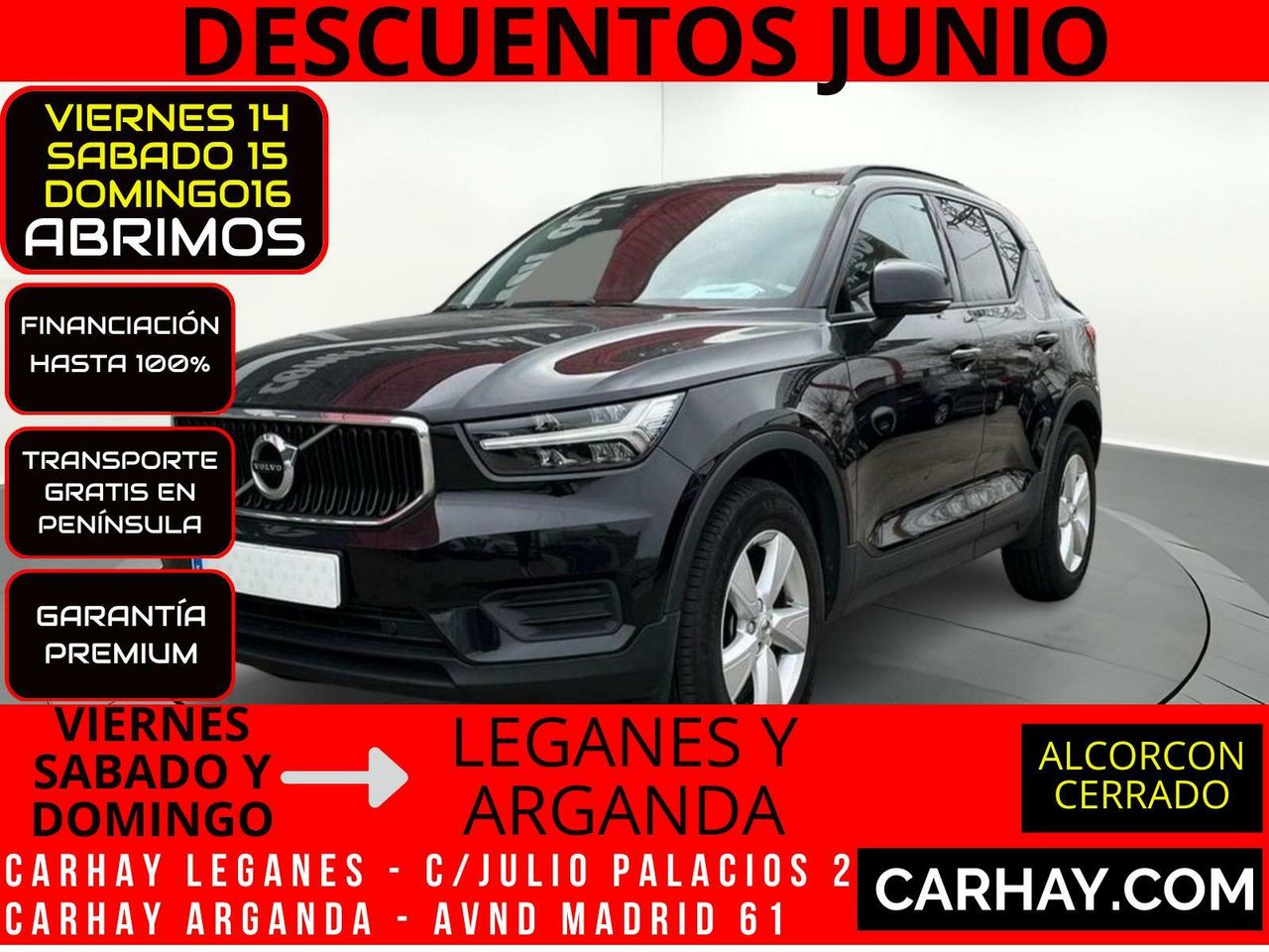 Xc40 5 puertas  de segunda mano - volvo xc40 2018 /