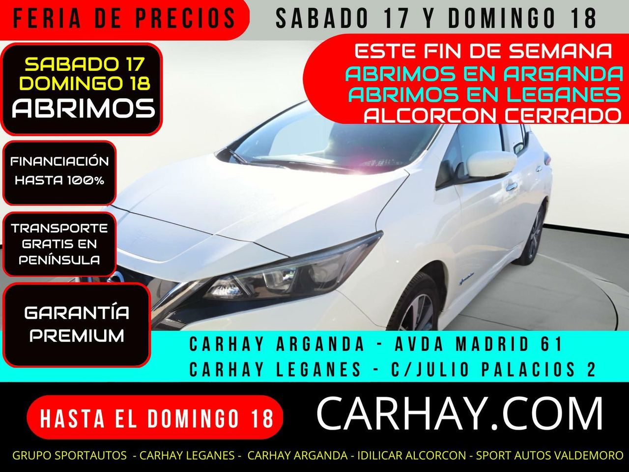Nuestras  de segunda mano - nissan leaf 2019 /