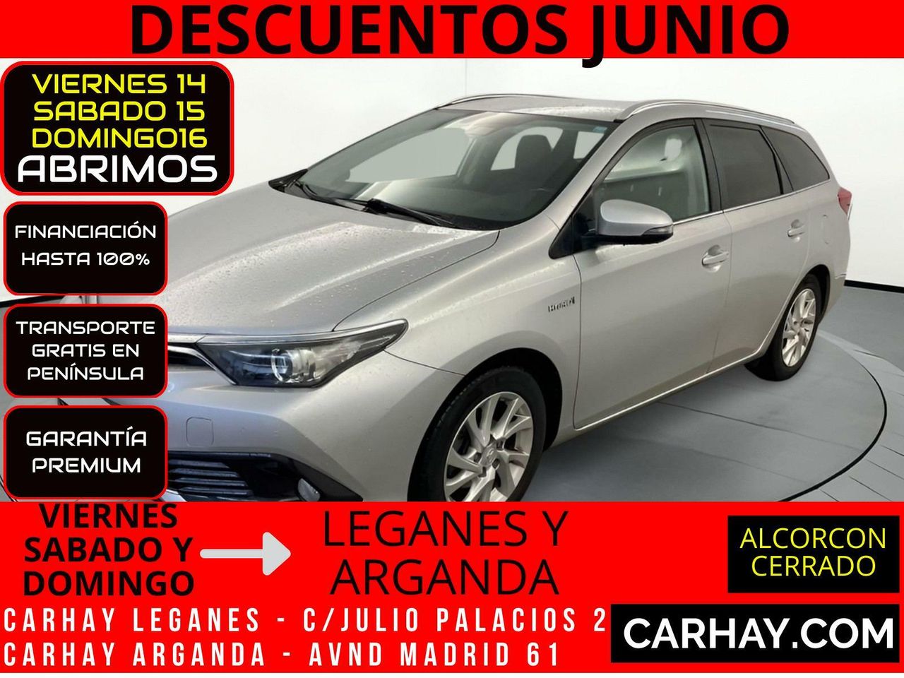 Toyota auris  de segunda mano - toyota auris 2018 /