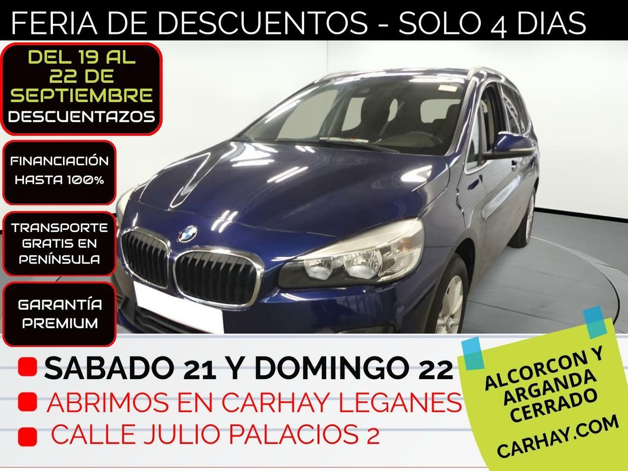 Bmw x1 como nuevo  de segunda mano - bmw serie 2 gran tourer 2018 /