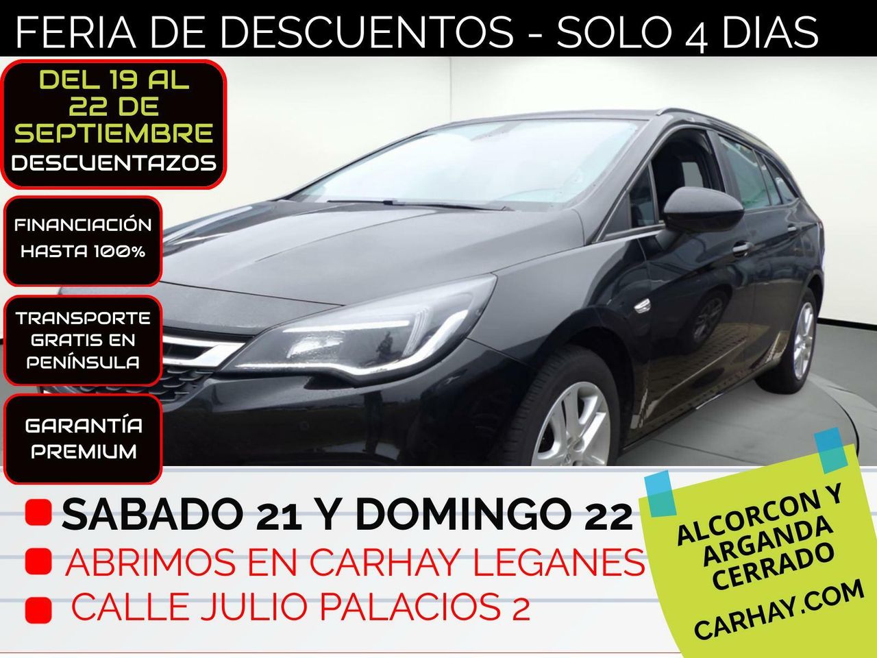 Opel astra 110cv  de segunda mano - opel astra 2019 /