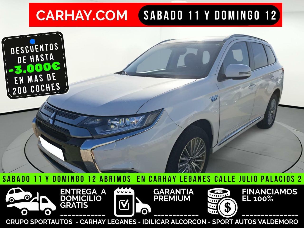 Mitsubishi outlander blanco  de segunda mano - mitsubishi outlander 2019 /