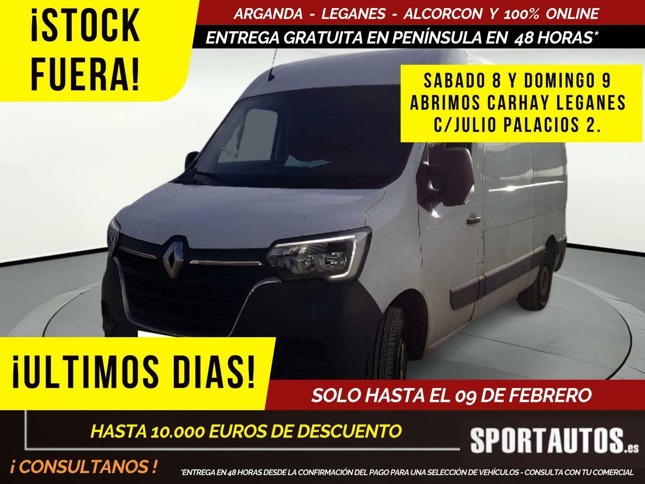 Renault kangoo segunda mano en madrid  de segunda mano en Madrid - renault master furgon 2021 /