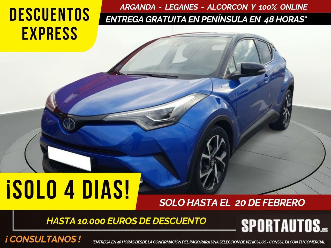 Cuantas dudas  de segunda mano - toyota c-hr 2017 /