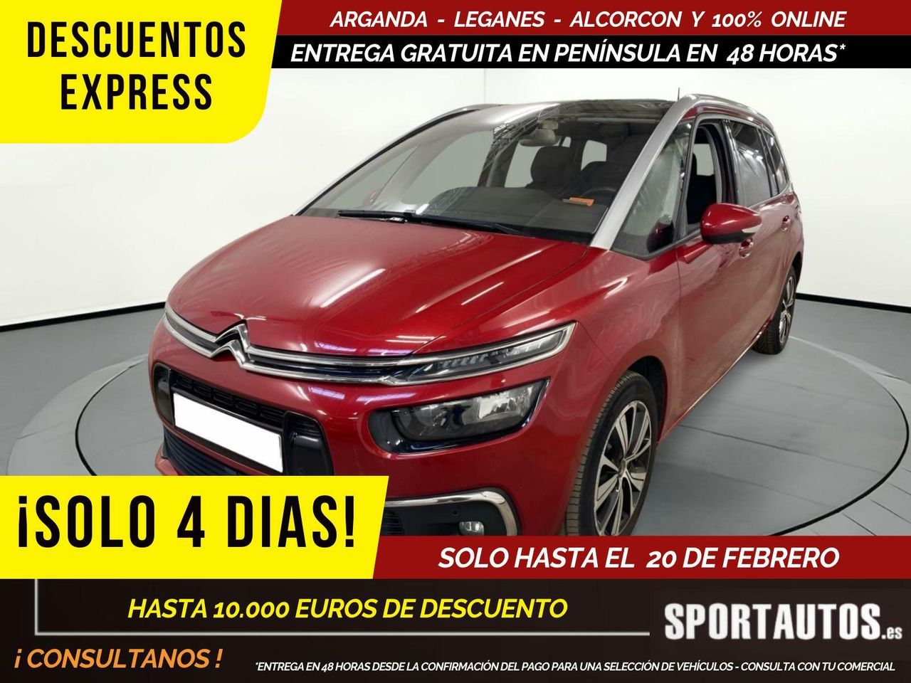 Actor como  de segunda mano - citroën grand c4 spacetourer 2018 /