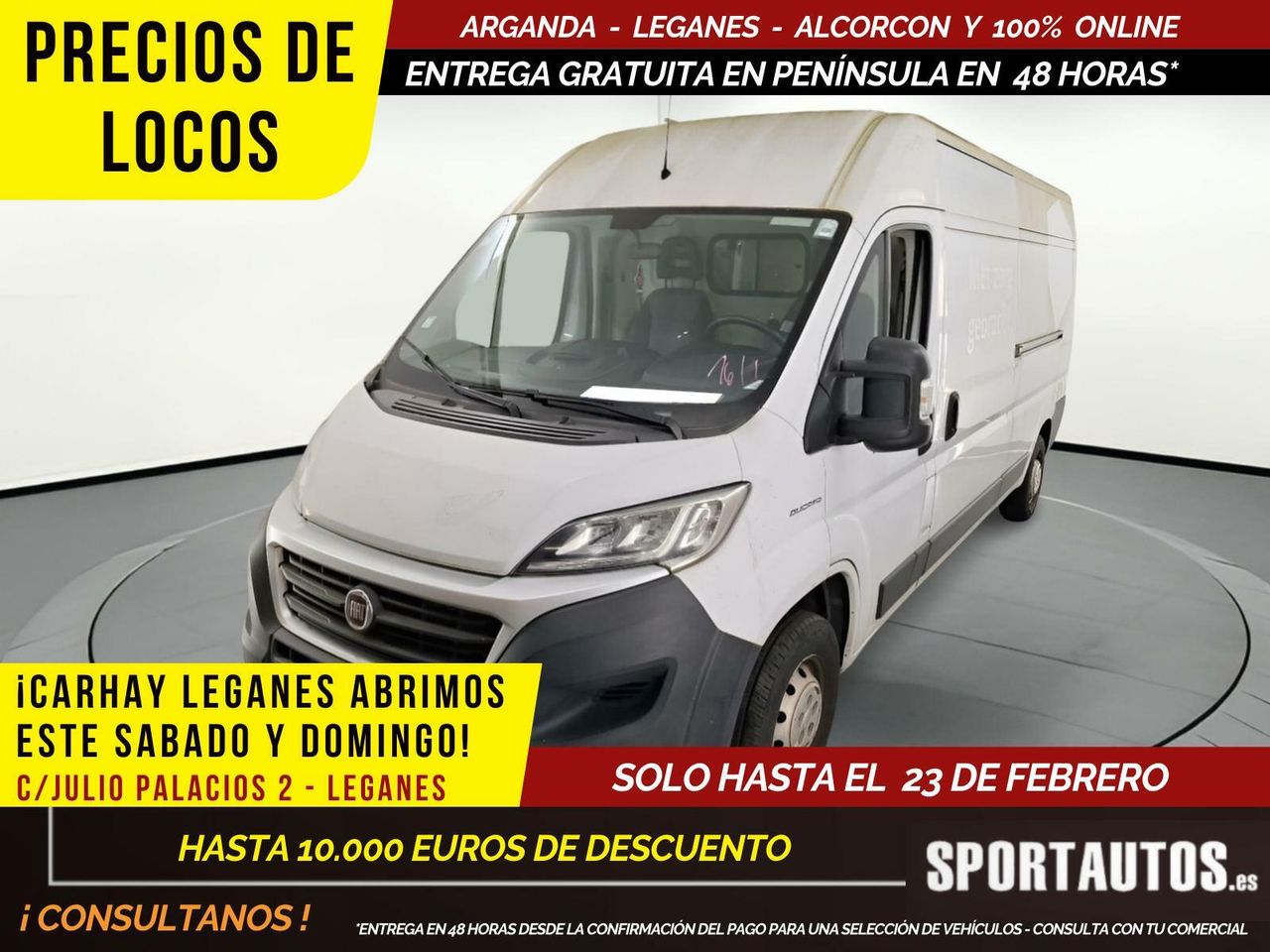 Autocaravana fiat ducato  de segunda mano - fiat ducato 2018 /