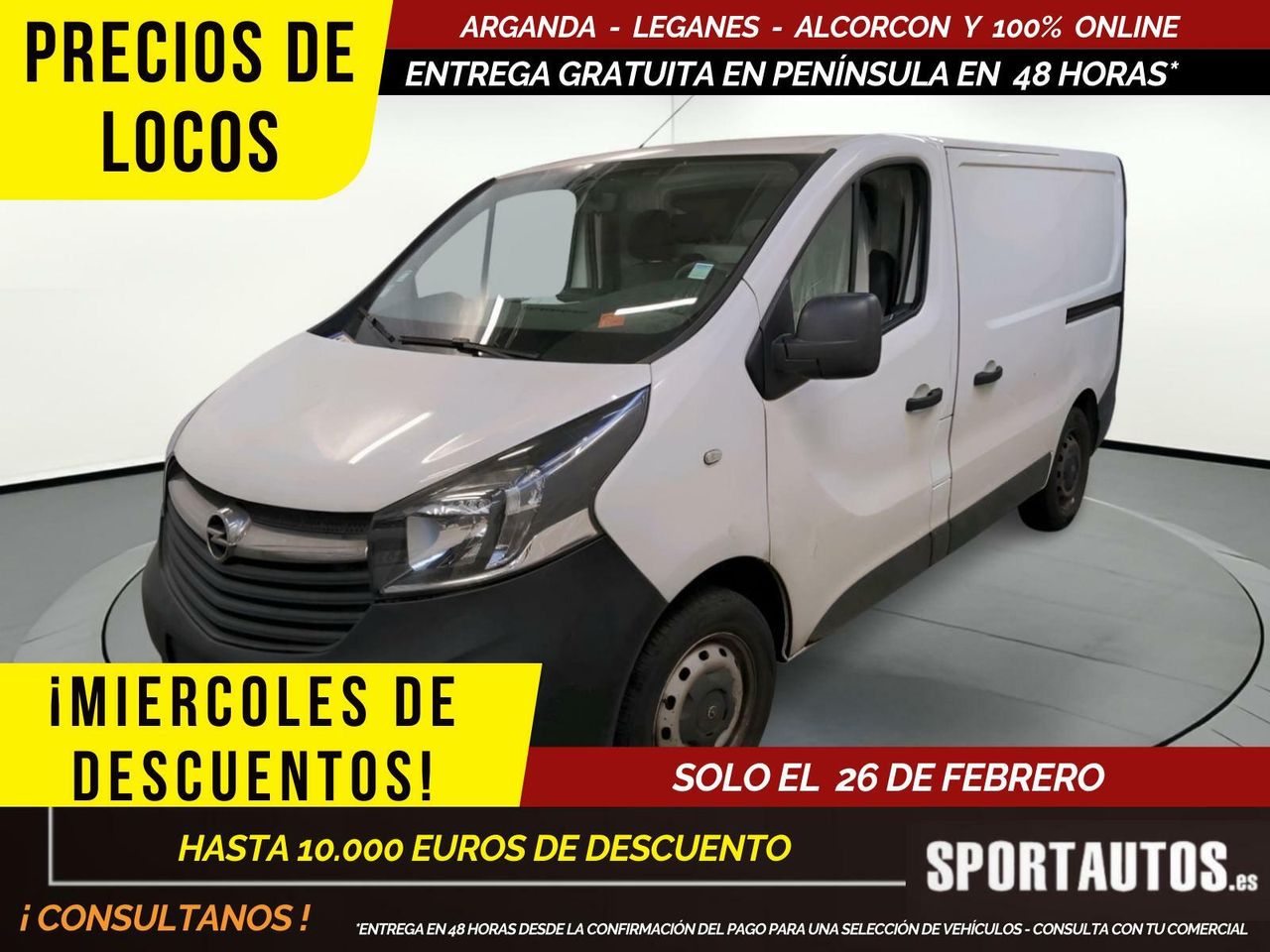 Cuantas dudas  de segunda mano - opel vivaro 2018 /