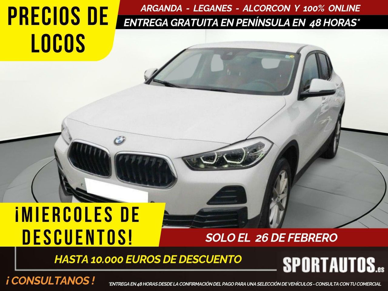 Bmw x2 blanco  de segunda mano - bmw x2 2020 /