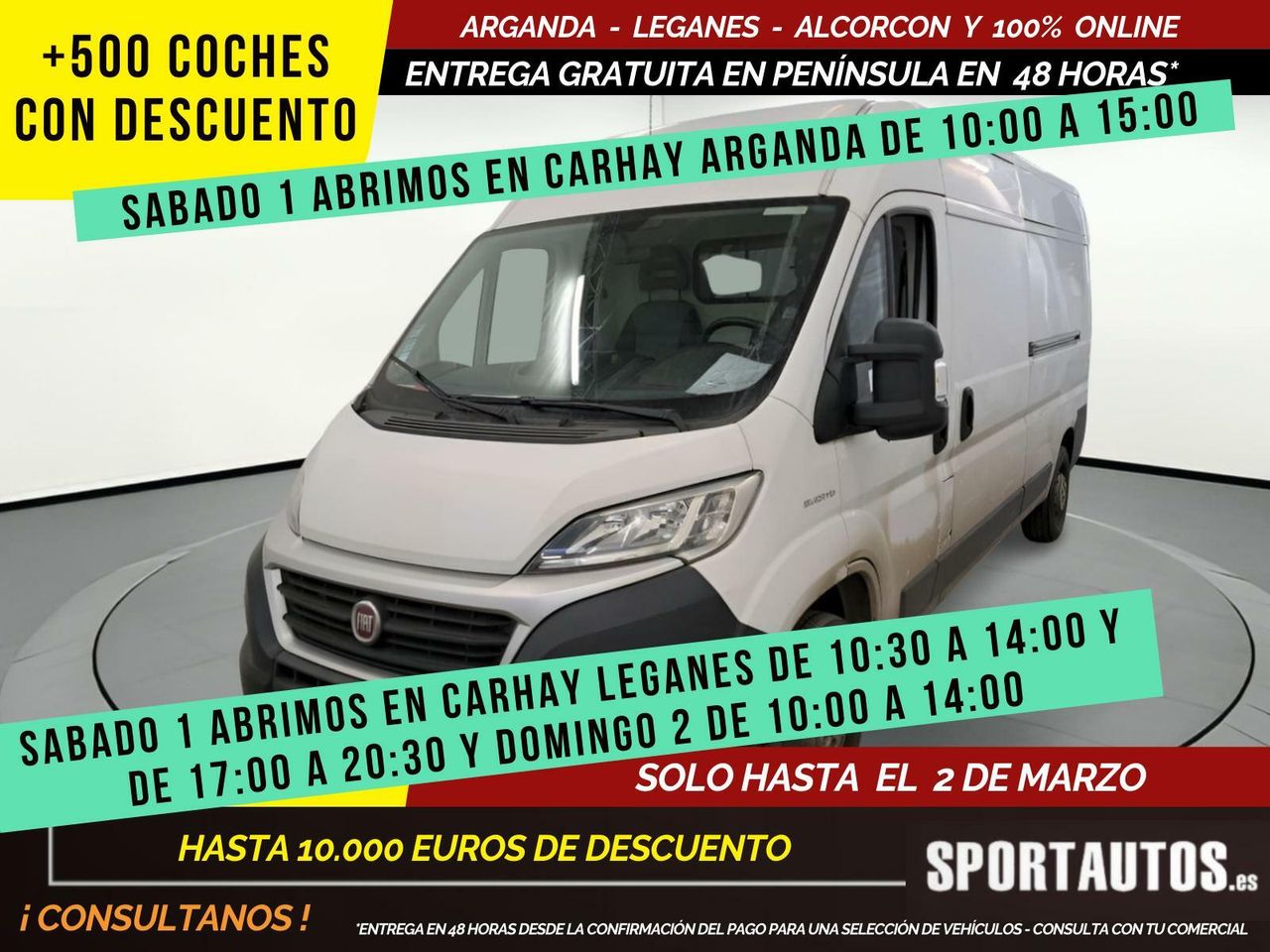 Autocaravana fiat ducato  de segunda mano - fiat ducato 2019 /