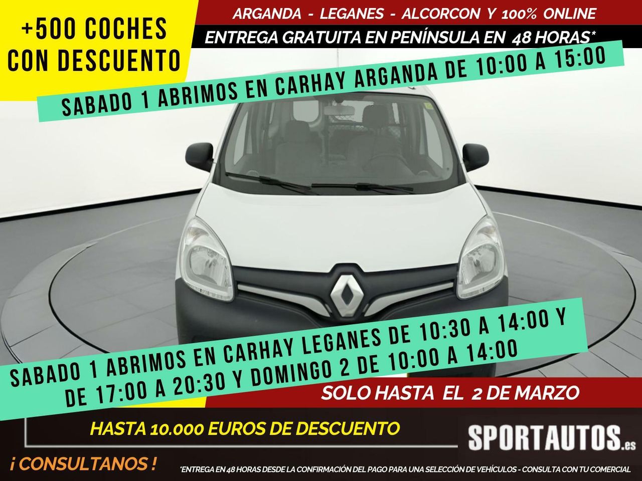 Renault kangoo con ano de matriculacion 2020  de segunda mano - renault kangoo 2020 /