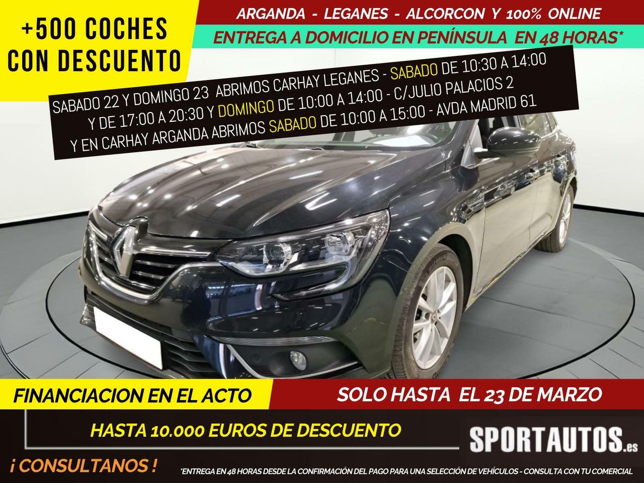 Renault kangoo segunda mano en madrid  de segunda mano en Madrid - renault megane 2019 /