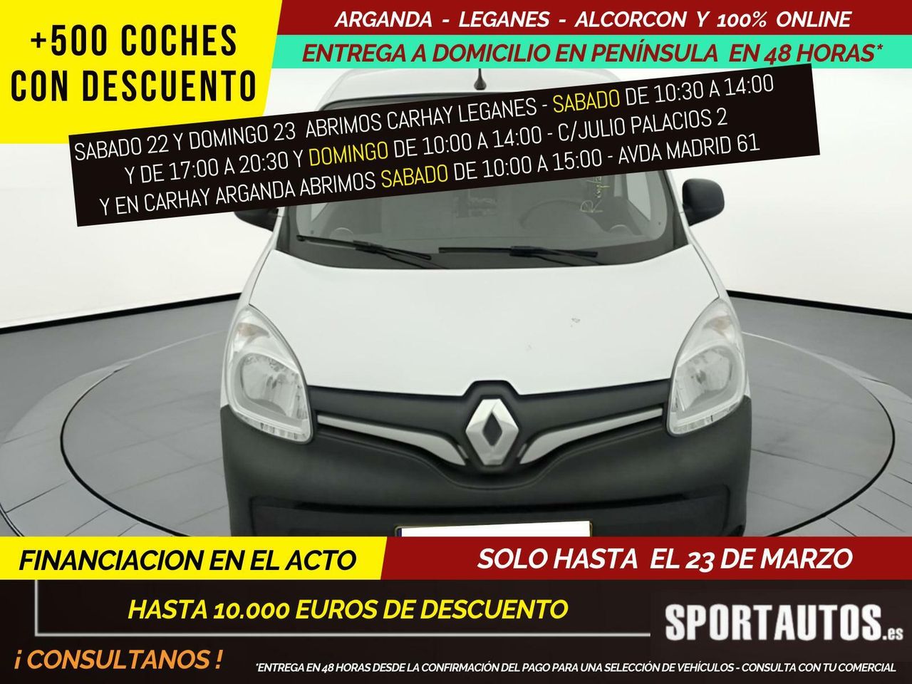 Renault kangoo con ano de matriculacion 2020  de segunda mano - renault kangoo 2020 /