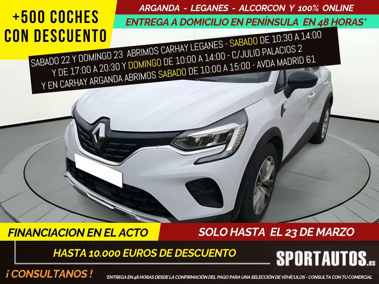 Renault kangoo segunda mano en madrid  de segunda mano en Madrid - renault captur 2021 /