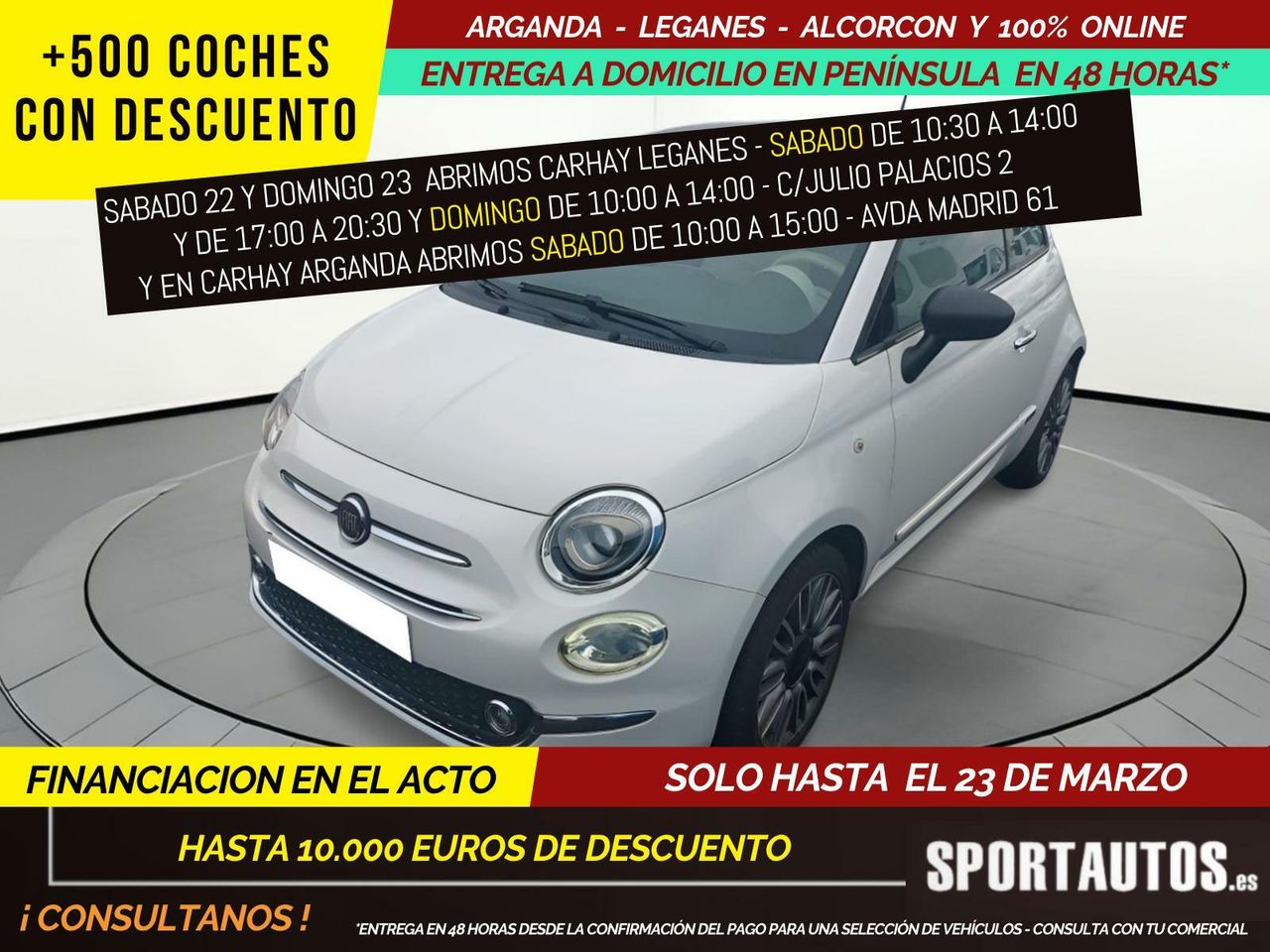 Fiat punto 2007  de segunda mano - fiat 500 2017 /