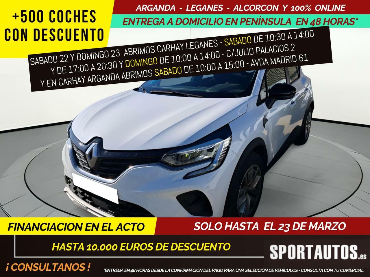 Renault kangoo segunda mano en madrid  de segunda mano en Madrid - renault captur 2021 /