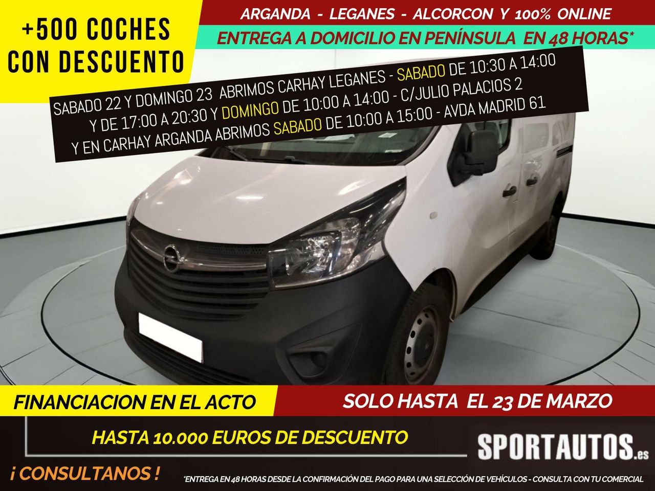 Cuantas dudas  de segunda mano - opel vivaro 2018 /
