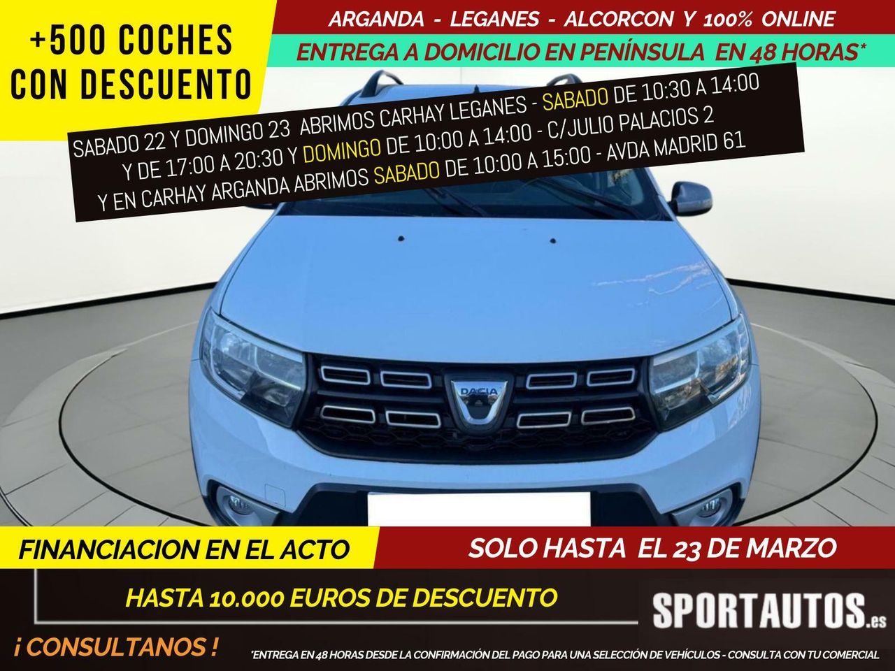 Dacia duster  de segunda mano - dacia sandero 2018 /