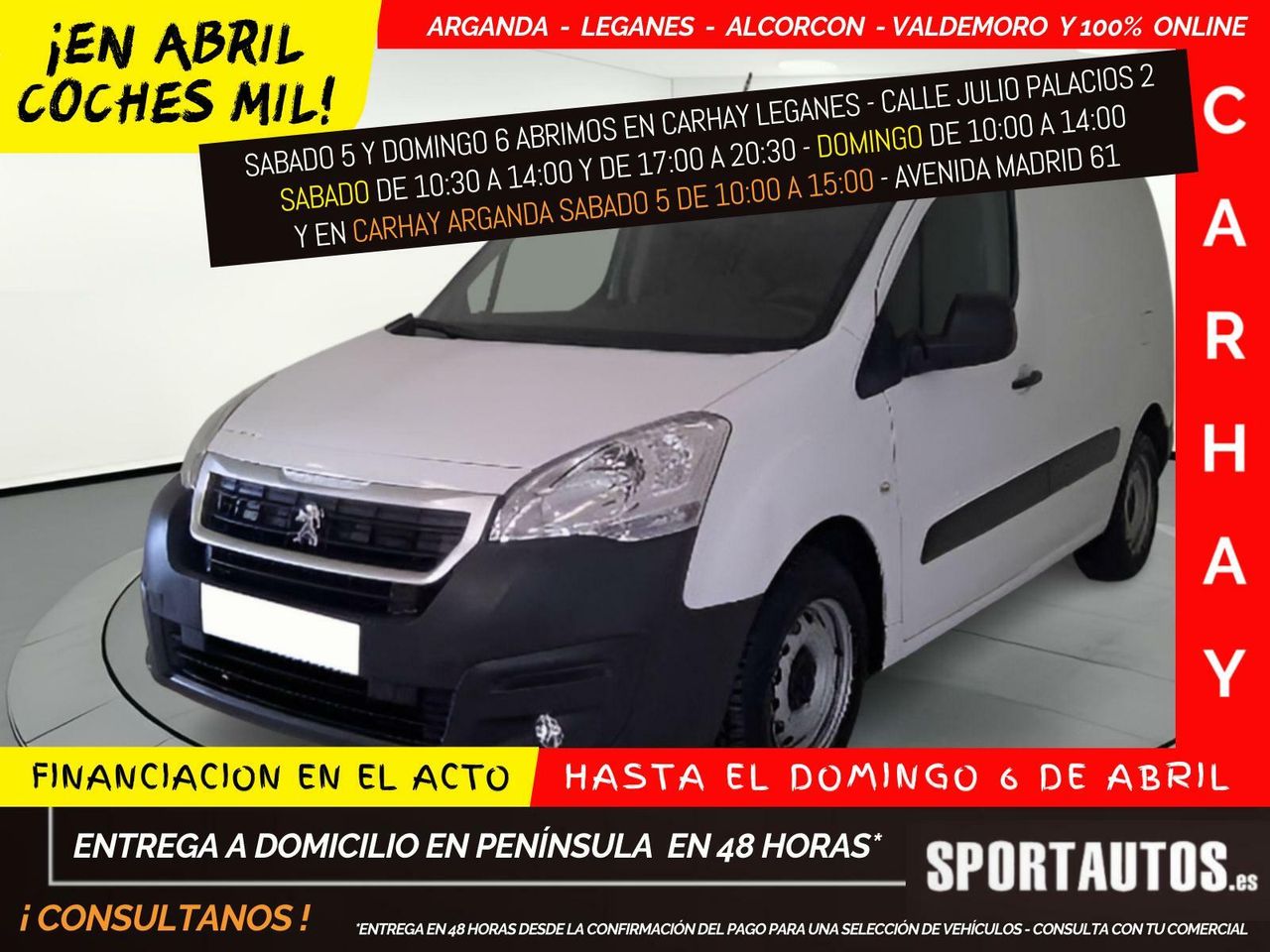 C4 cactus diesel 100cv  de segunda mano - peugeot partner 2018 /