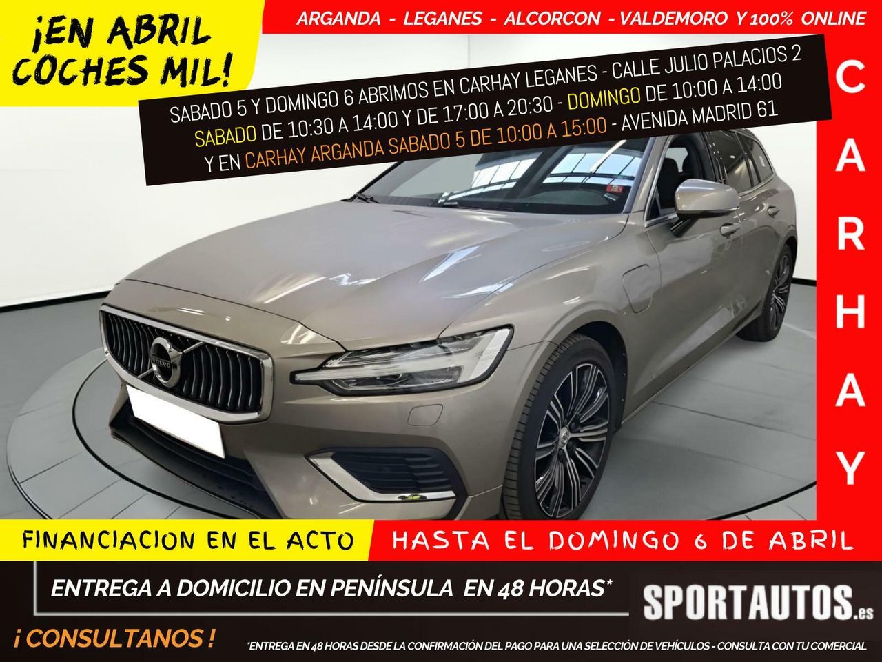 Volvo xc90 2020 selekt  de segunda mano - volvo v60 2020 /